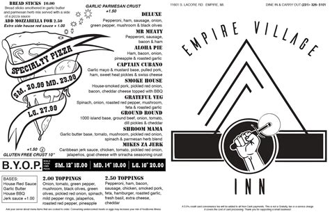 village inn empire|The Empire Village Inn 